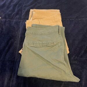 Old Navy Tan Pixie Pants/ bundle of two